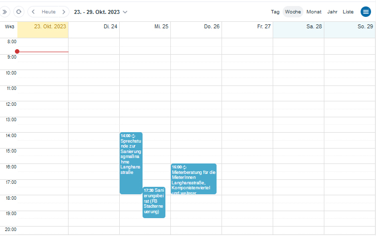 Kalender Stadtteilladen