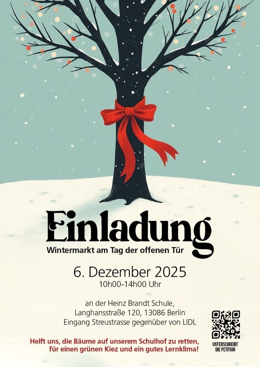 Wintermarkt an der Heinz-Brandt-Schule 2025