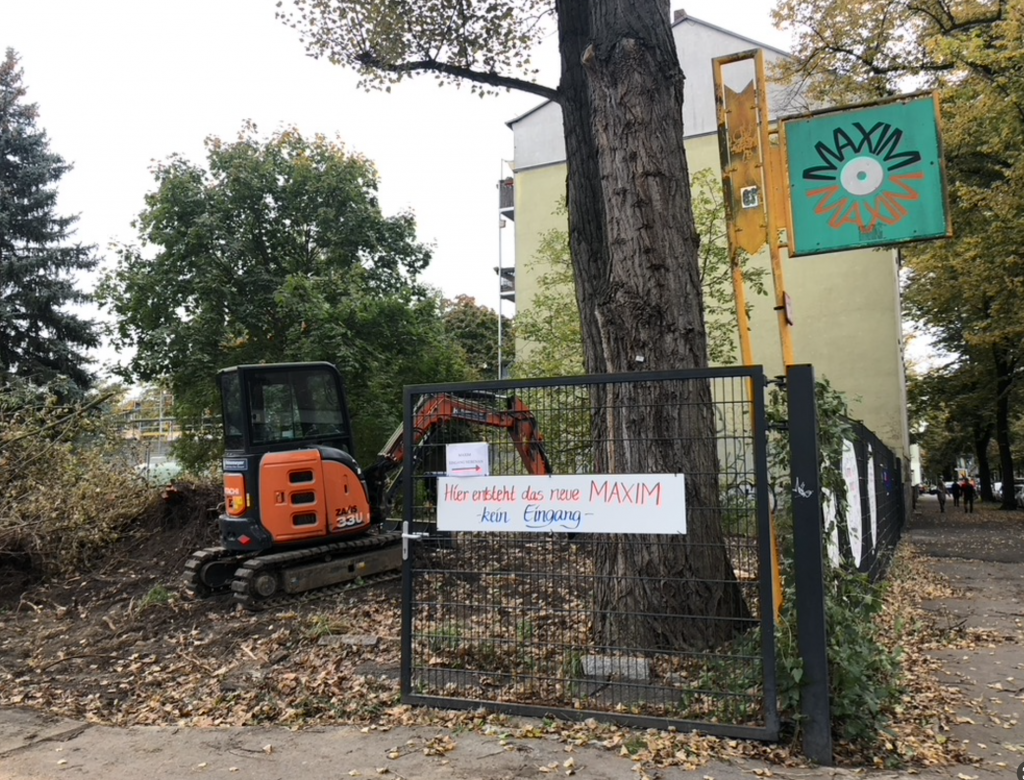 Maxim vor Baubeginn im Oktober 2024