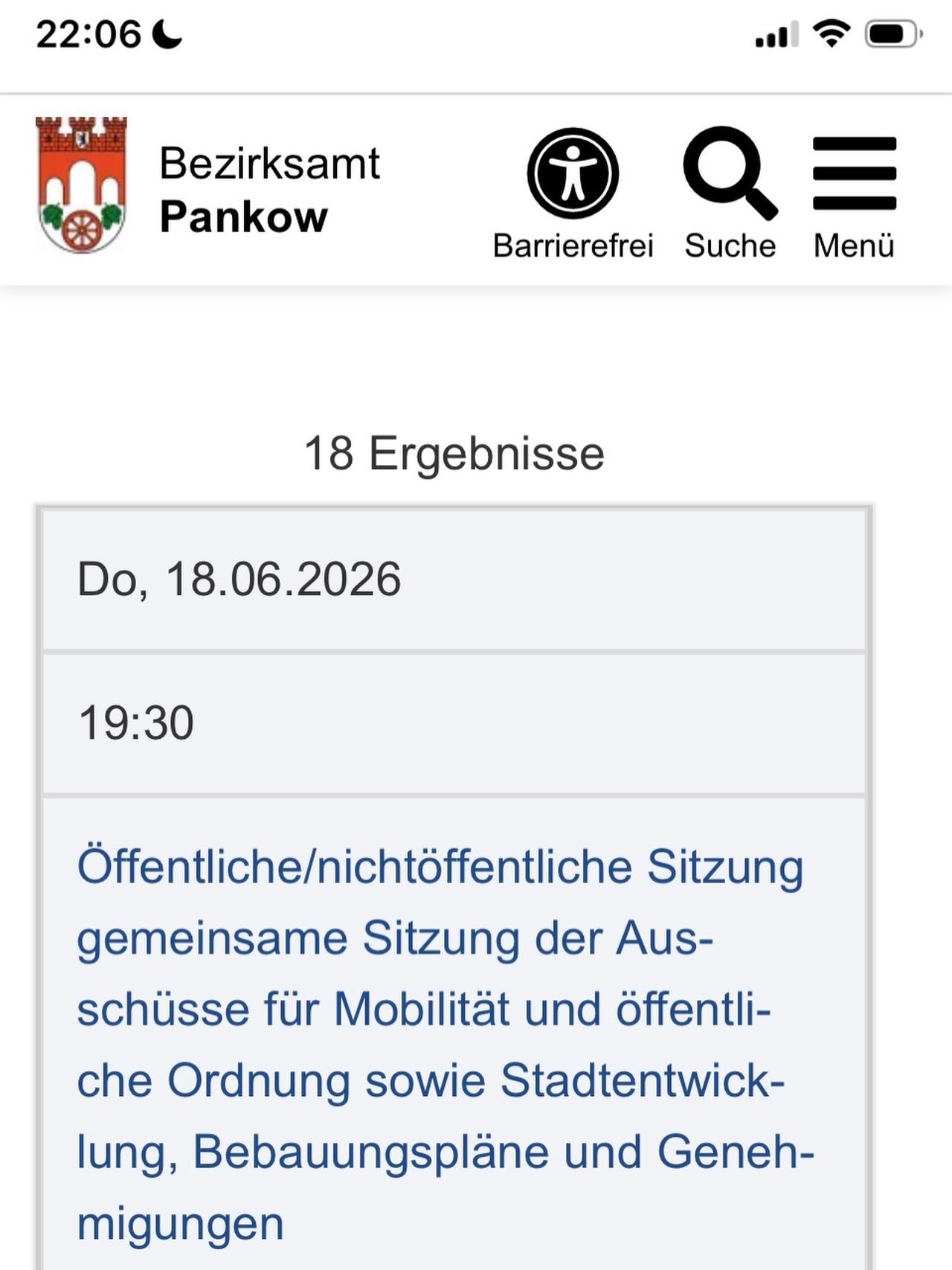 🚨🚨🚨 Übrigens tagt morgen auch der Verkehrs- und Mobilitätsausschuss der Bezirksverordnetenversammlung Pankow. Ein Tagesordnungspunkt ist das Verkehrs- und Mobilitätskonzept im Langhanskiez.  Wann? 18.6. um 19.30 Uhr  Wo? Fröbelstrasse 17, Haus 7  Kommt ALLE 🚨🚨🚨